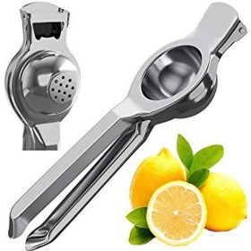 Stainless Steel Lemon Squeezer Strong Metal Citrus Juicer For Regular Juice